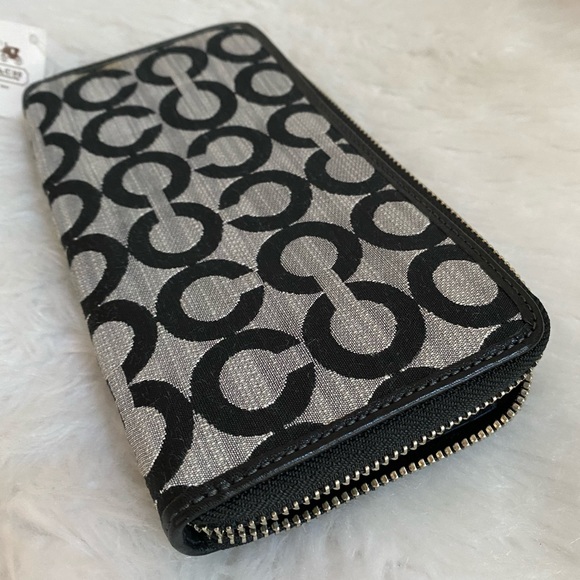 NWT Coach Madison Op Shant Accordian Zipper Wallet 45411 - Picture 5 of 13